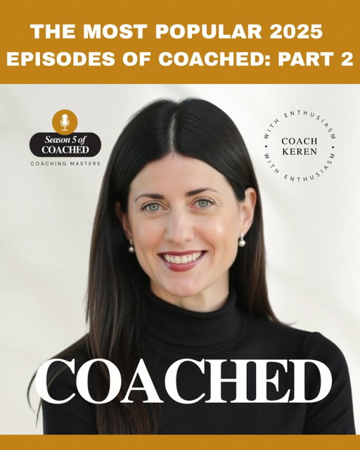 2025 continued to raise the bar on COACHED with even deeper, more honest conversations. This is Part 2 of the most listened to and watched episodes of the year.

If you haven’t watched yet, head to YouTube to experience these moments fully, the nuance, the energy, and the truth that goes beyond the audio.

I’m very grateful for every listener, viewer, and share that made this possible.

#lifecoach #businesscoach #businesspodcast
