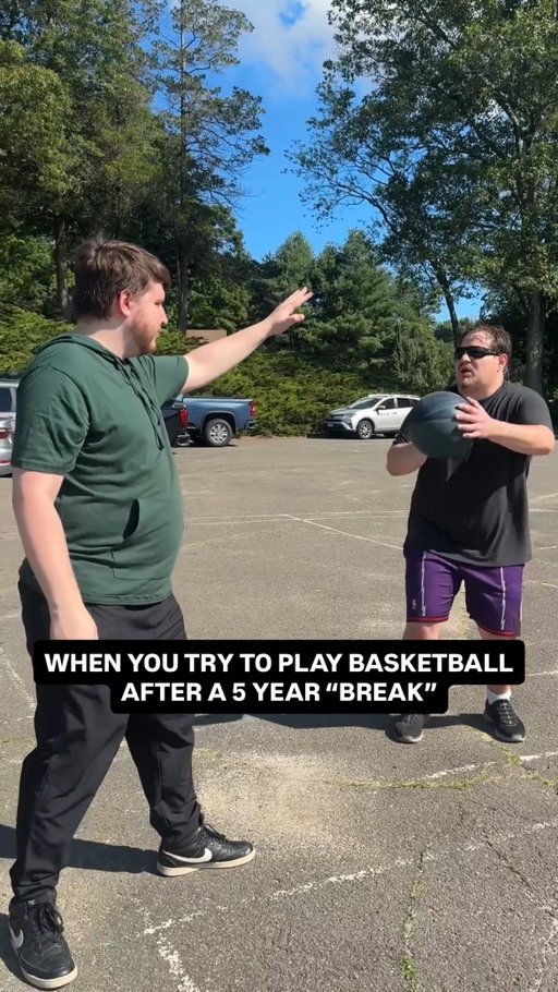 they always hit the first one tho #unhirables #basketball #pickup #varsity #streetball