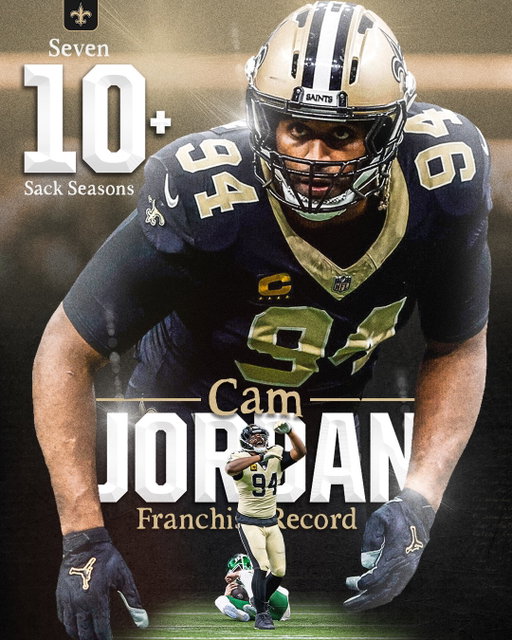 Franchise record 7 seasons with 10+ sacks😤

📺 FOX