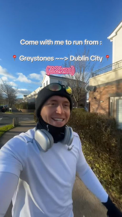 📍Greystones co.Wicklow ~~> Dublin City center 📍

Banked in at 32km and wasn’t easy !, if your getting in your head a lot lately try go for a long run and just sit with your thoughts and see what you come out with it can really help !! 

Stay blessed people and follow for more fitness content ❤️

#explore #fitness #runnin #chanllange #fyp