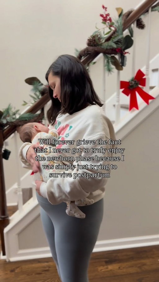 The fog was so thick…If I could go back for JUST one day as myself now🤍

#newbornphase #postpartum #newborn #motherhood #postpartumfog