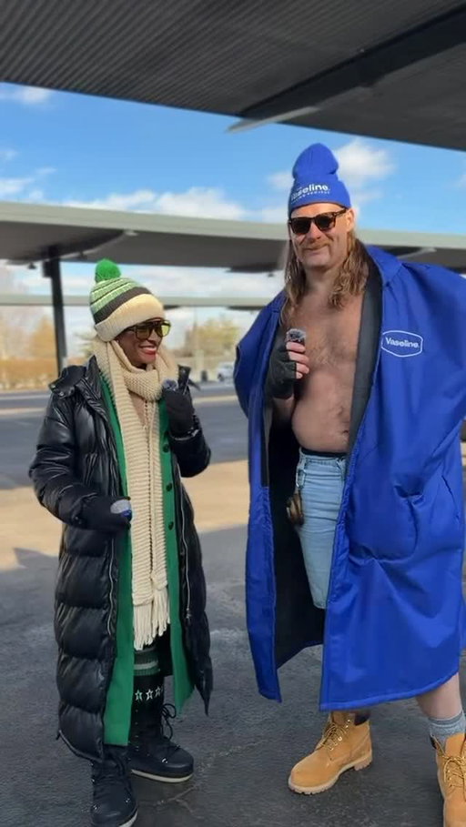 When you see the @thebutterking Vas’d up, you interview him. 

#vaseline #philly #football