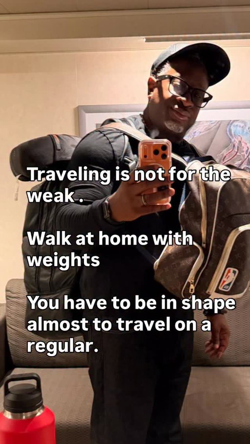 When you start planning travel think about your physical abilities. Walking , Walking upstairs downstairs . Climbing up . Holding on . Carrying etc . Prepare yourself people .