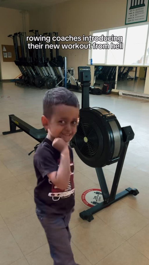 The workout will be so fun (to watch) 😇😂

#rowing #rowingrelated #ergworkout #rowingcoaches #athletetraining #rowingmemes
