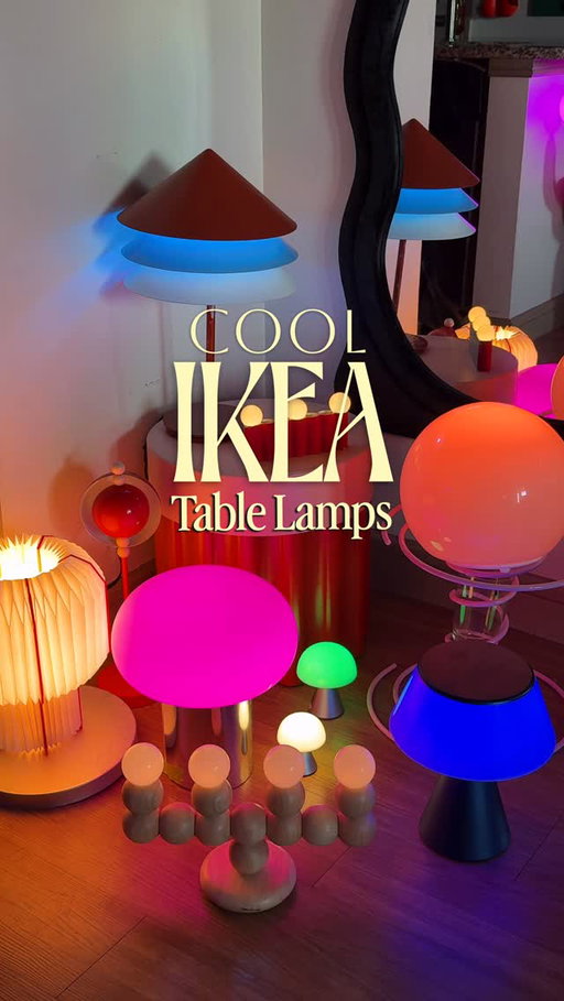 IKEA understood the assignment! 📝
Affordable, aesthetic, and actually good design — 

If you’re refreshing your apartment this year, save this for later. 💡🏠

ikea home , DIY ikea hacks , colorful apartment, home inspiration, ikea DIY finds, ikea lamp collection, ikea lighting ideas, ikea home decor, ikea apartment decor, dopamine decor, modern ikea lamps, ikea finds, maximalist interiors, mood lighting, colorful interiors, maximalism, design furniture, midcentury modern design, slow living, home tour 

#ikeadiy , #dopaminedecor, #apartmentinspo, #homedecorideas, #tablelamps