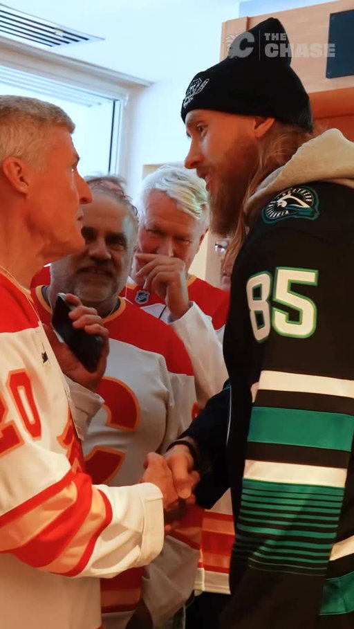 “I was a little taken when I was looking, I said ‘He looks just like Kittle.’ Then all of sudden, he turned around and oh, it is Kittle.” 

The dads had a surprise visit from members of the @49ers in San Jose 🔥 Hit the link in our bio to watch Episode 5 of The Chase!