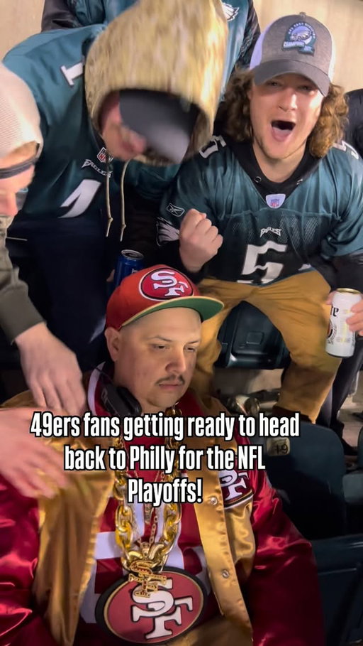 Looks like we heading back to Philly!😳 #ogcarnal62 #49ers #eagles #nflplayoffs