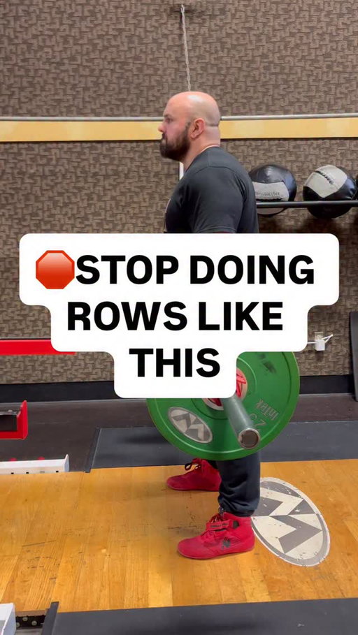 𝑺𝑨𝑽𝑬 𝑻𝑯𝑰𝑺 𝑷𝑶𝑺𝑻 𝑨𝑵𝑫 𝑻𝑹𝒀 𝑰𝑻 𝑳𝑨𝑻𝑬𝑹!

❌ WRONG 

Using too much weight

Bent over too far and losing position

Jerking the bar with momentum instead of your back

That turns a back exercise into a lower-back swing.

✅ RIGHT 

Use a weight you can control every rep

Hinge to a strong, stable angle and stay there

Pull with your elbows, squeeze your back, and control the tempo

If you’re yanking the bar, your lats aren’t doing the work.

Less ego.
More tension.
Better back growth. 💪