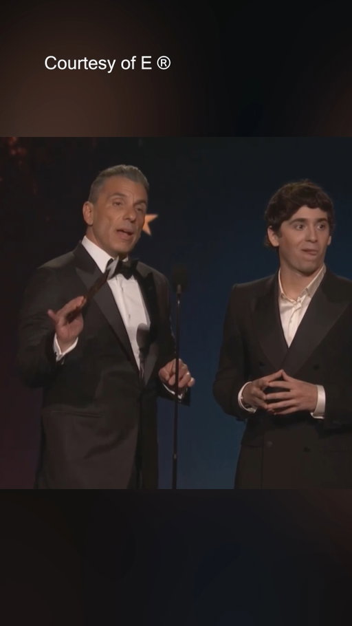 Marcello Hernández and Sebastian Maniscalco share their "ready to lose" face at the #CriticsChoiceAwards.
