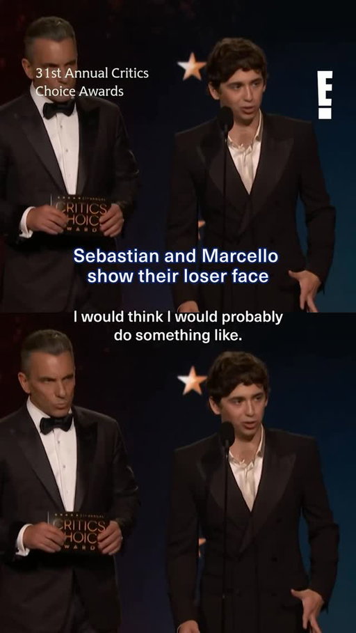 I’m seeing double with Sebastian Maniscalco and Marcello Hernández 🤩 @sebastiancomedy @marcellohdz #LiveFromE #CriticsChoice #AwardsSeason