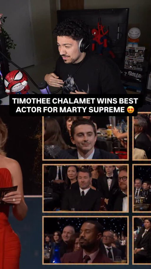 TIMOTHEE CHALAMET WINS BEST ACTOR FOR MARTY SUPREME 😍

#timotheechalamet #martysupreme #kyliejenner #criticschoiceawards #movies