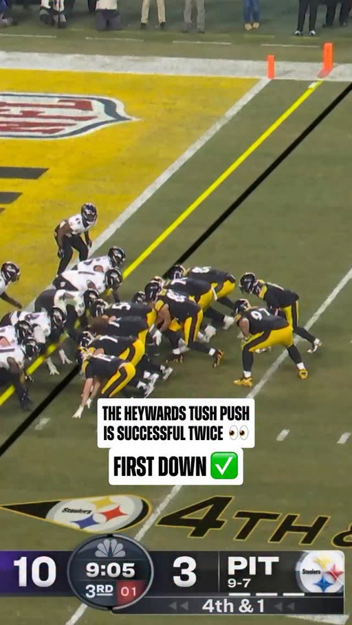 Connor gets the points and Cam gets the assist 💪

BALvsPIT on NBC
Stream on #NFLPlus + Peacock