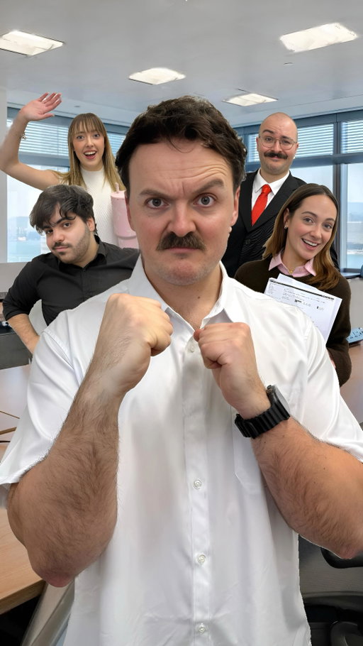 Going Back to Work: THE VIDEO GAME 🎮💼🫠

May the small talk, be with you.

Cast in order of appearance…
Handsome 9-5’er : @samcforth
Keen Sally : @_mollyada 
Smelly Greg : @roachkiller2511 
Your Crush : @erinhughez 
The Boss : @harricornforth 

Written, directed & edited by me xox

#GTA #BUT
#atthe #WorkPlace
#Comedy #Relatable 
#British #Actor #Original
#Sketch #Work #Office