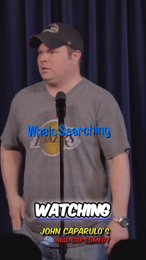 Have you ever gone whale watching? 

#johncaparulo #comedy #standupcomedy #whalewatching