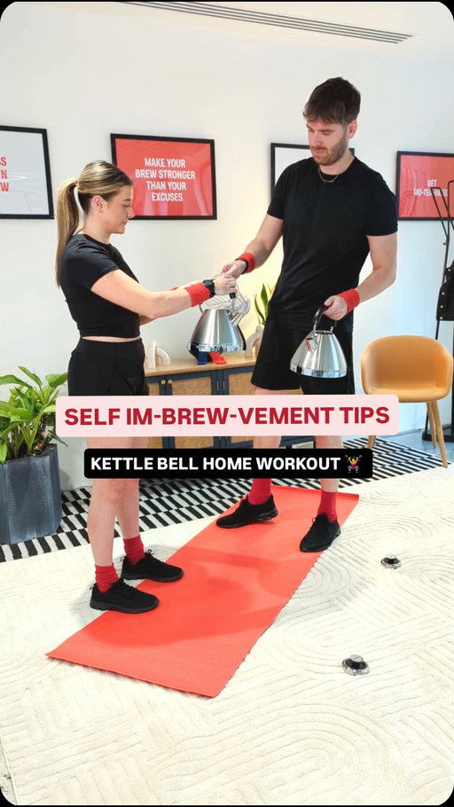 Warning: do not boil kettle before attempting this workout.
Repeat: do not boil kettle before attempting this workout.