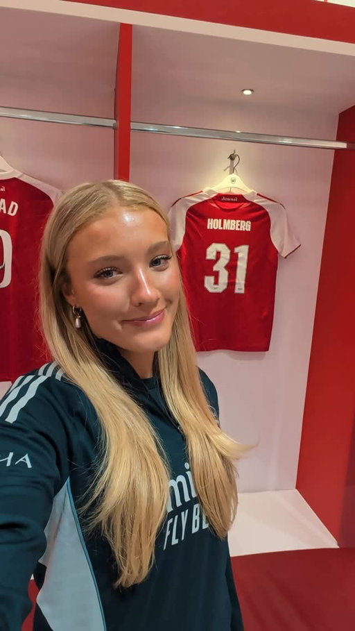 Our new arrival has a message for you, Gooners 👋