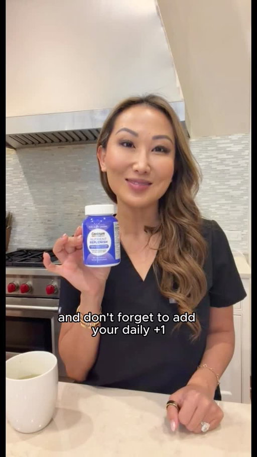 Centrum Nutrient Replenish = Formulated with high potency nutrients GLP-1† users may need more of – including vitamins A, C, E, D, B12 and Zinc to fill nutrient gaps on a low calorie diet.
Use as directed. Consult your HCP before use. 
#CentrumPartner #CentrumGLP1 #ad
Haleon Doesn’t Sell or Promote GLP-1s. Consult with HCP on GLP-1s and Centrum use. Use as directed.