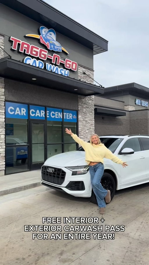 ⚠️ giveaway closed ⚠️ GIVEAWAY TIME! 🚘🧼🫧 so excited for one of you to win an ultimate unlimited wash pass + interior express pass for an entire YEAR! 🙌🏼 The interior wash locations include the Lehi & Pleasant Grove Utah locations! 

To enter:
- make sure you are following me (@oakleyannj_) + @taggngo 
- like + save this post
- tag at least 3 friends
- share to your story for a bonus entry! 

Winner will be announced Friday (1/9) 

*this giveaway is not affiliated with instagram*