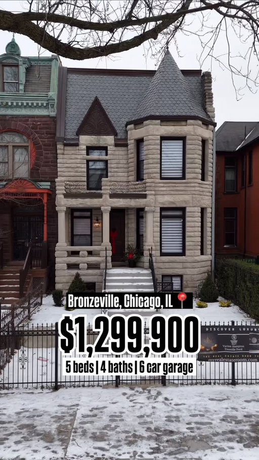 Comment “info” for details👇

A Registered Historical 1881 Chicago Bronzeville Landmark Greystone for sale in Bronzeville, Chicago, Illinois📍

Listing courtesy of Varine Hampton and Tennille Ford, Coldwell Banker Realty. @closingdealz_in_heelz

Thinking of buying or selling? Contact me!
🧔🏻‍♂️ Luis Gonzalez
📞708-299-5847
📧 LG@thegonzalezgroup.com
🏆 Rosie Gonzalez Group | $300M+ in Volume Sold | 1,000+ transactions
🌏 Coldwell Banker Realty

#realestate #homesforsale #chicagolandrealestate