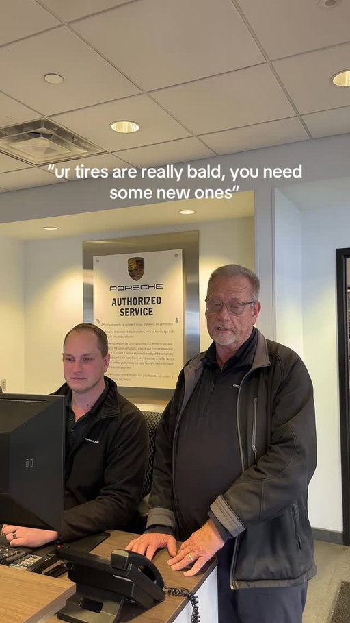 When your tires have officially reached racing slick status…

#porsche #minneapolis #porscheminneapolis #workplacehumor #fyp