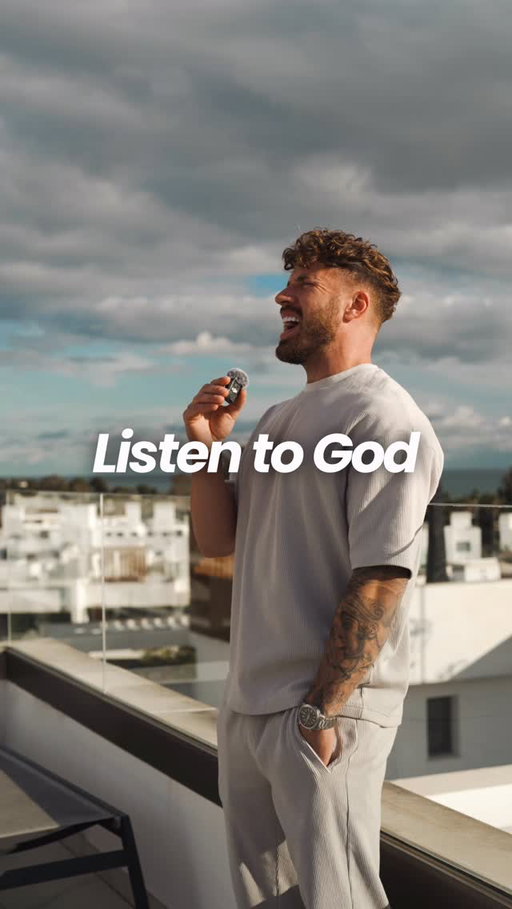 Listen to God…