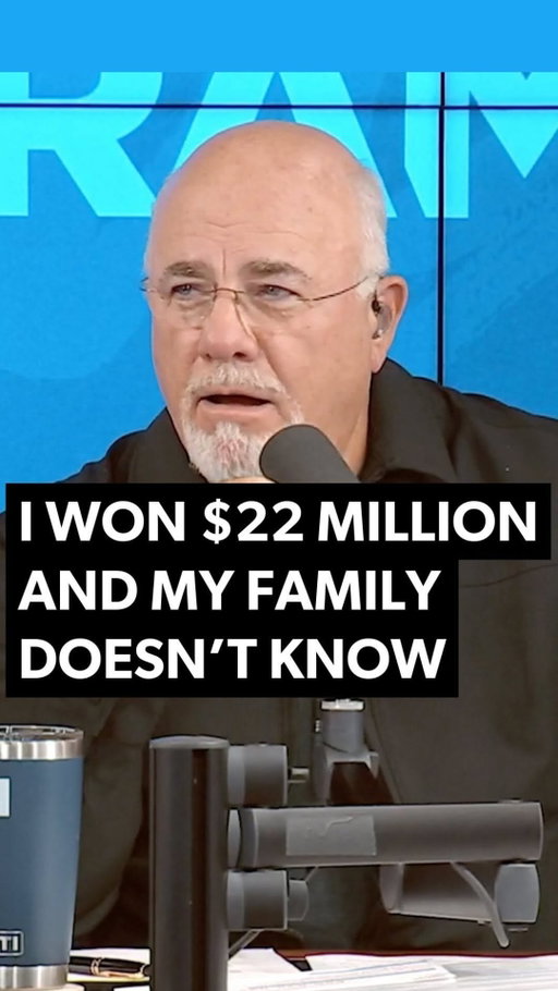 “John” won $22 million in the lottery, and he’s kept it a secret from his family and friends. He called in to The Ramsey Show for advice.