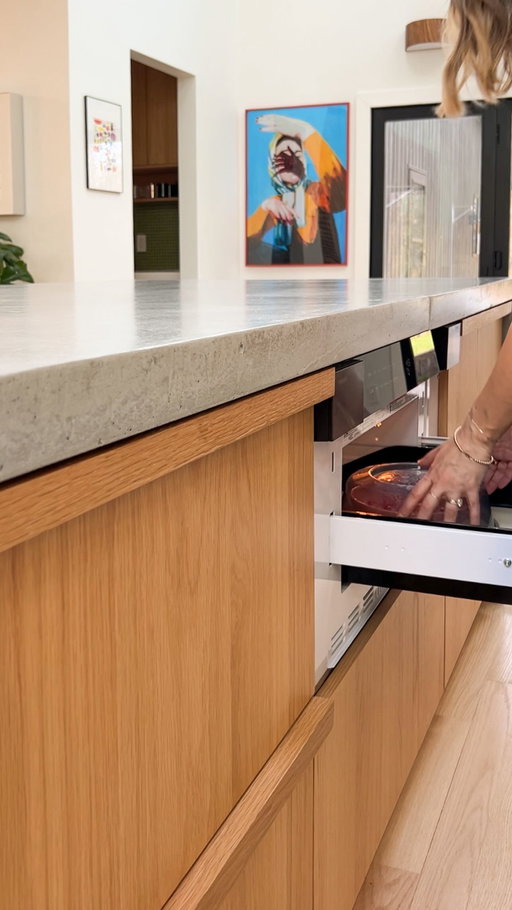 We saved almost 90% on our kitchen countertops. From a $17,000 quote to less than $2,000 in product, we were able to completely diy our beautiful waterfall concrete counters. 

I couldn’t be happier with how our 10’ island turned out. It’s organic, modern and perfectly imperfect which I love the most. 

We used @zcounterform system. 

#concreteisland #concretecountertop #diyconcretecountertops