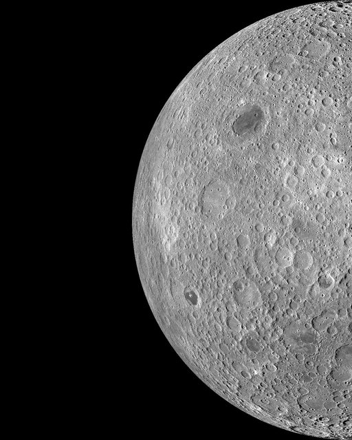 I'll see you on the far side of the Moon

Our Moon takes about four weeks to rotate on its axis: exactly as long as it takes to orbit once around Earth. This phenomenon, known as tidal locking, means that we only ever see one side of the Moon (the near side) in the sky.

The other side of the Moon is often incorrectly called the "dark side"—it spends just as much time in the Sun, so calling it the far side is more accurate. Still, we had no idea what it looked like until spacecraft flew around the Moon in the 1950s and 1960s.

With images like this high-res mosaic taken by NASA's Lunar Reconnaissance Orbiter (between 2009 and 2011), we're getting a close-up look into the far side's mysteries. For example, the far side's surface has many more craters than the near side, with fewer lunar 'seas' of cooled lava.

Soon, our @NASAArtemis II astronauts will blast off on their mission around the Moon, where they'll get a firsthand look at the far side. We'll be bringing you their journey live; keep an eye on nasa.gov/artemis for the latest updates!

Image description: This two-image carousel shows off the Moon's far side, with one hemisphere in each image. Its gray surface is pockmarked with countless craters of various sizes. The background is completely black.

Credits: NASA/GSFC/Arizona State University

#NASA #Space #Moon #WishYouWereHere