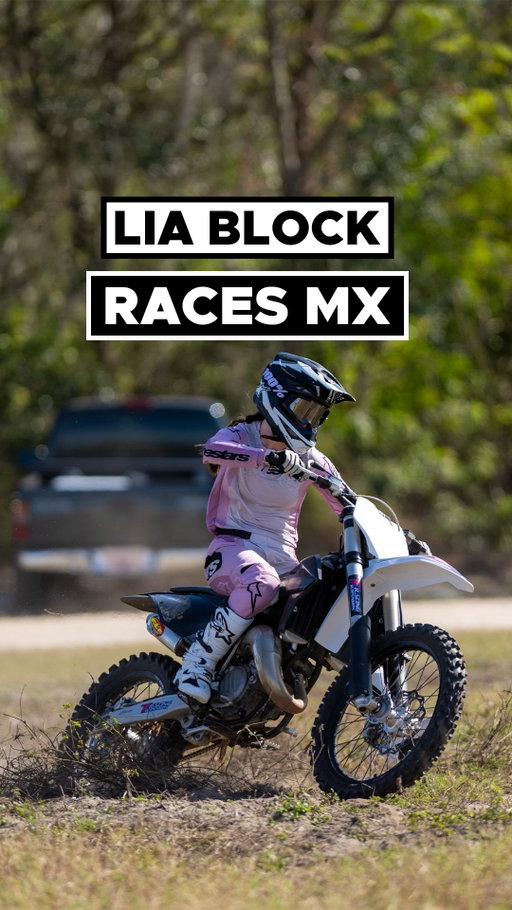 Starting off the New Years strong, @liakblock entered her 1st race on 2-wheels instead of her usual 4. 

It was just for fun - but a top 5 finish in a class of 21 riders isn’t too bad for a non dirt bike racer! We can’t wait for the follow cam footage of the special superman action.