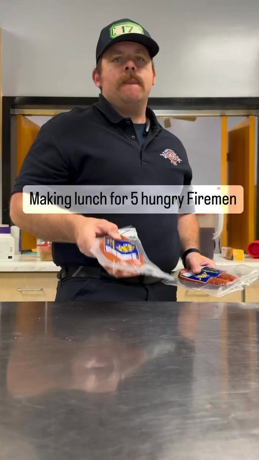 Mac and cheese ain’t for kids it’s for big kids like firemen!!!! #danosseasoning #firefighter