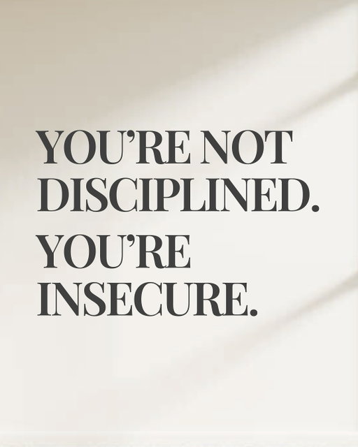 You’re manifesting insecurity. Not discipline.
⠀⠀⠀⠀⠀⠀⠀⠀⠀
It shows up as doing more, tightening rules, and chasing the next layer of optimization - just in case enough isn’t actually enough.
⠀⠀⠀⠀⠀⠀⠀⠀⠀
And the tricky part?
It looks productive.
It feels responsible.
It’s often praised.
⠀⠀⠀⠀⠀⠀⠀⠀⠀
But over time, it erodes trust - not in your work ethic, but in your ability to let consistency do its job.
⠀⠀⠀⠀⠀⠀⠀⠀⠀
Real confidence isn’t louder effort or stricter rules. It’s staying the course when progress feels slow, boring, or unremarkable.
⠀⠀⠀⠀⠀⠀⠀⠀⠀
If this hit, take it as an invitation - not a critique. Where could you do less, more consistently?
⠀⠀⠀⠀⠀⠀⠀⠀⠀
Not less effort.
Less second-guessing.
Less restarting.
Less trying to prove something every week.
⠀⠀⠀⠀⠀⠀⠀⠀⠀
Sometimes the bravest move is staying put long enough for the work to compound.
⠀⠀⠀⠀⠀⠀⠀⠀⠀
#functionalbodybuilding #mindeset #fitness #gym #fatloss #strengthtraining #confidence