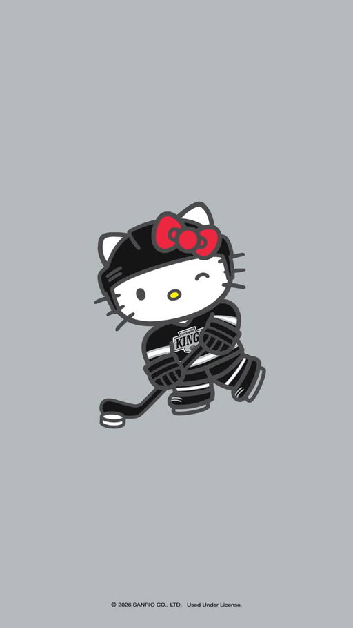 Bows and pucks 🎀🏒 First ever Hello Kitty Night with the @lakings on February 4th!