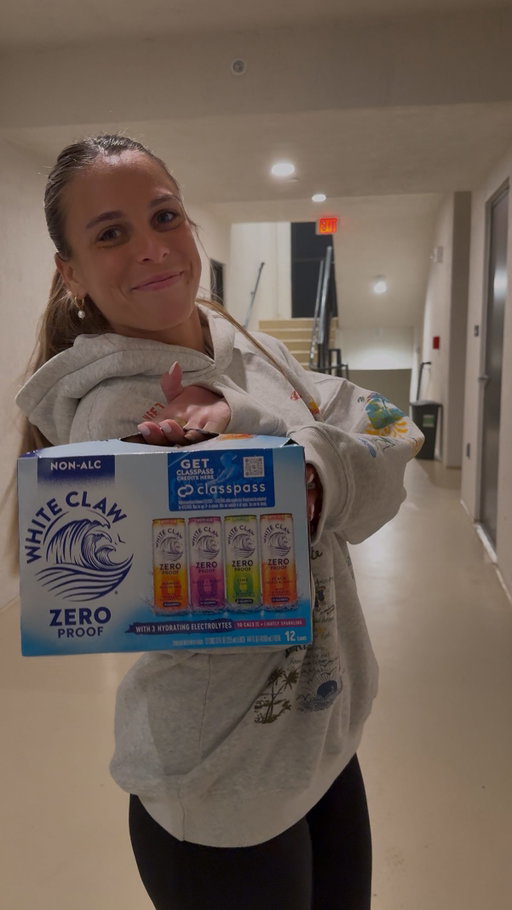 New year, new habits but make it fun ✨ kicking off the new year glowing up my routine with @whiteclaw Zero Proof #ad21+