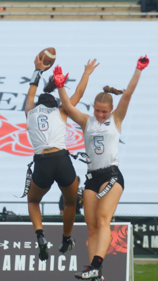 The future of the game is bright. 🤩 The @uanextfootball All-America flag football game proved it #AAG2026