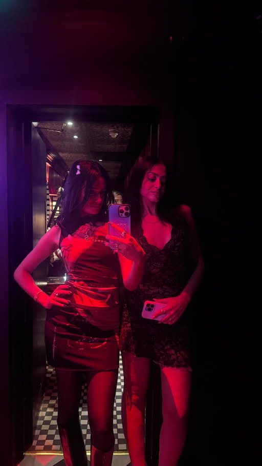 Girls night hit different with us…. 

#browngirlmagic #girlsnight #liluzi