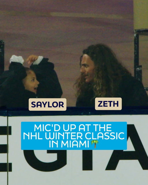@norwegiancruiseline took @zeth and Saylor to their first NHL game, and it did not disappoint! ❄️ #WinterClassic 

#NHLPartner #NCLPartner