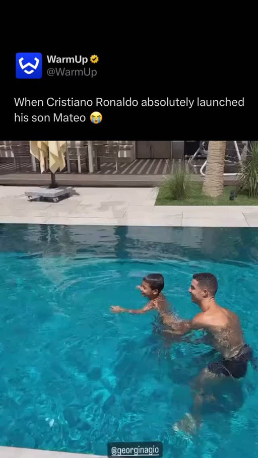 😅

Cristiano Ronaldo is not only a global icon on the pitch but also the proud head of a close-knit family centered around his fiancée Georgina Rodríguez and their children. Born in Madeira in 1985 as the youngest of four to José Dinis and Maria Dolores, he grew up in modest surroundings alongside his siblings Hugo, Elma, and Katia, who remain active in his life and businesses. Today he is a father of five: Cristiano Jr., born in 2010, twins Eva and Mateo, born via surrogacy in 2017, Alana Martina, his first child with Georgina in 2017, and Bella Esmeralda, born in 2022, with the couple also mourning their son Ángel, her twin brother who passed away at birth. Ronaldo and Georgina, who met in a Madrid Gucci store in 2017 and announced their engagement in 2025, frequently share family moments that show a more relaxed, affectionate side of the intensely driven superstar.

(Via @cristiano )