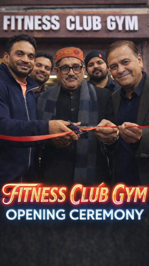 A powerful start to a new chapter 💥
Grand entry & ribbon cutting ceremony of Sunit Jadhav at Fitness Club 3 🏋️‍♂️✨
Graced by the presence of Nivoria Brand, Poorva Sanshad Raghunandan Bhadoria, and MLA Suwail Ansari
Thank you for making this moment proud and unforgettable 🙏
Let the fitness revolution begin 🚀🔥

Hashtags:
#FitnessClub3 #GrandOpening #RibbonCuttingCeremony
#SunitJadhav #NivoriaBrand
RaghunandanBhadoria PoorvaSanshad
MLASuwailAnsari
FitnessRevolution NewBeginnings
GymLife StrongKanpur FitIndiaMovement 💪🔥