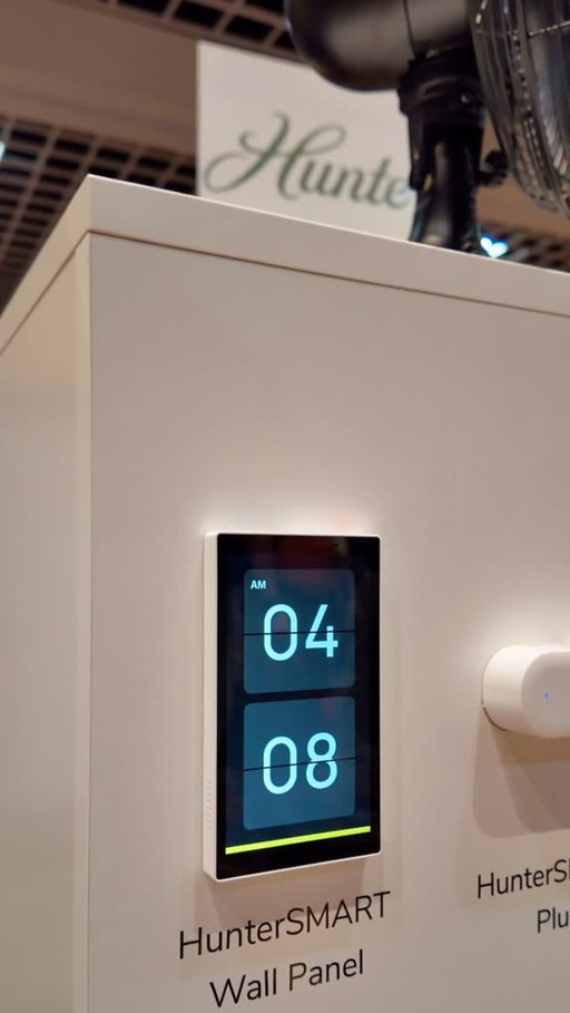 Hunter is expanding in 2026 to bring us a new line of Matter smart home products including a Matter smart wall display, smart plug, smart dimmer, and fan upgrade kit. 

#smarthometechnology #ces2026