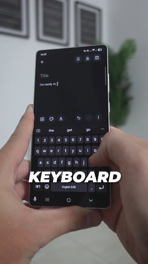 Get Your Typing Game Up! #Samsung #SamsungFeatures #TechCreator