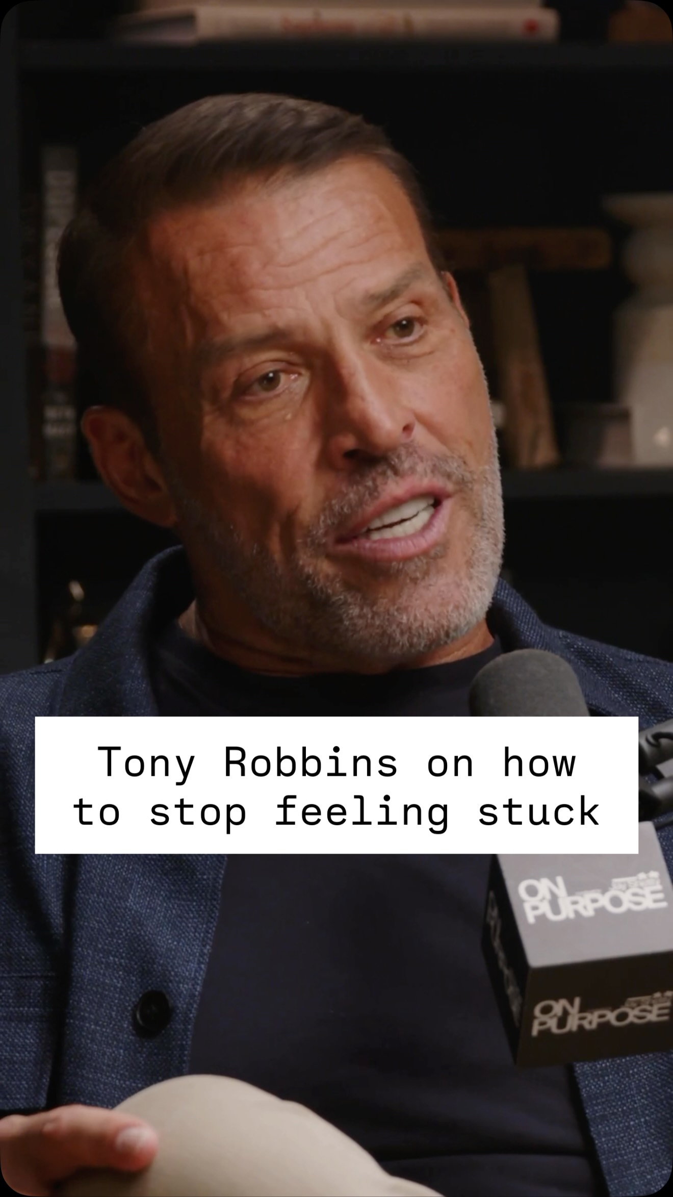 Watch or listen to my full episode with @tonyrobbins today by searching ‘Jay Shetty Tony Robbins’ on your favorite platform 🎙️