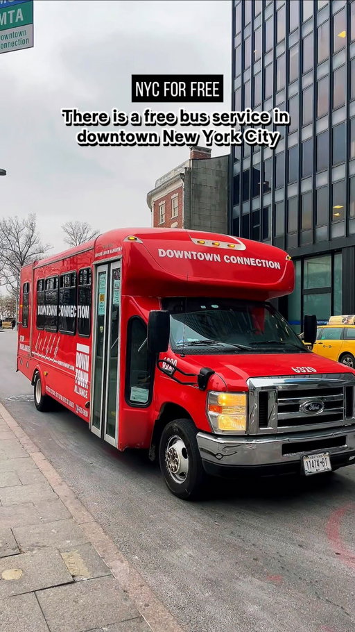 There’s a free bus service in Downtown New York City that takes you to all the top Lower Manhattan sights & shops 🚗

The Downtown Connection is New York City’s only free circulator bus service and has been running for over 20 years (since 2003!)

These bright red buses run in a loop daily from 10am-7:30pm, with 36 stops around Lower Manhattan and Battery Park City, including the Seaport District, the Staten Island Ferry, Brookfield Place, One World Trade, and many more.

You can find a map and realtime tracking on @downtownnyc’s website.

Did you know about this free downtown bus service?

#nycforfree #lowermanhattan #statenislandferry #oneworldtrade #batteryparkcity