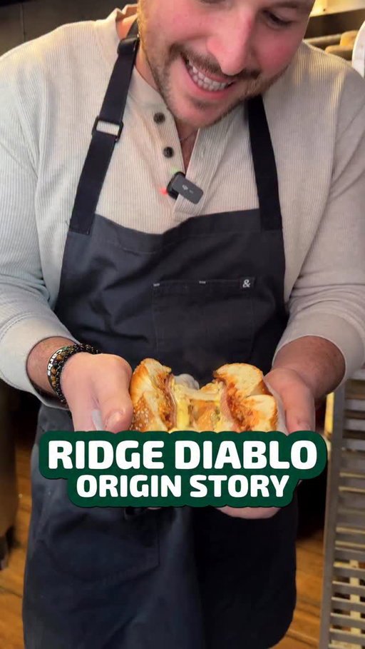 The story behind the sandwich: Ridge Diablo 🥯