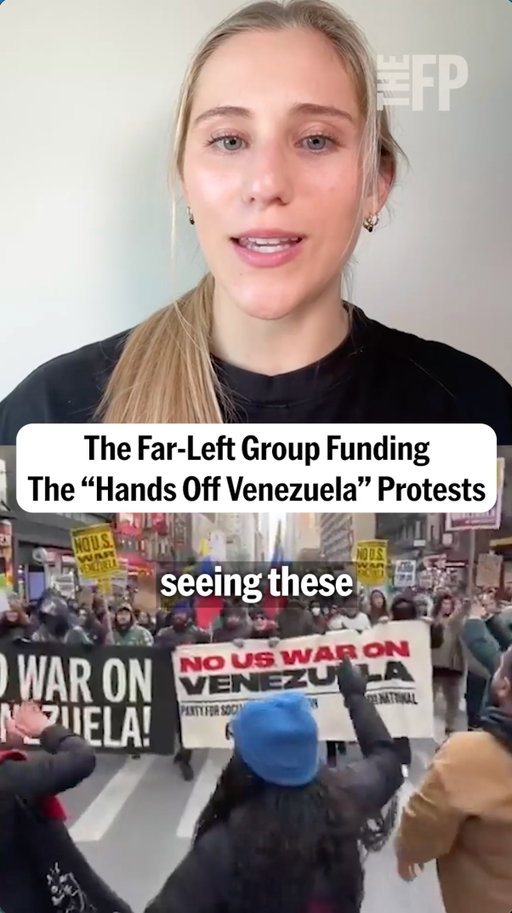“Hands Off Venezuela” protests are being paid for and organized by The People’s Forum—the same group behind pro-Palestine campus protests.

The group is funded almost entirely by billionaire-turned-Marxist Neville Roy Singham, who has documented sympathies and ties to the Chinese Communist Party.

@FrannieBlock has investigated his funding network for The Free Press.
