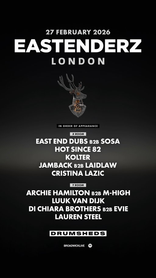 Enough guessing, the silence ends now 👀

The full lineup is finally here for our return home to the very place that shaped our entire story: London. 

Tickets are running low, don't miss out!
