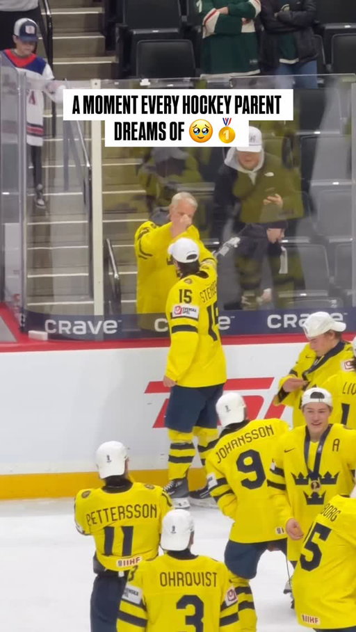 A moment Ivar Stenberg and his father will remember forever🥇🇸🇪