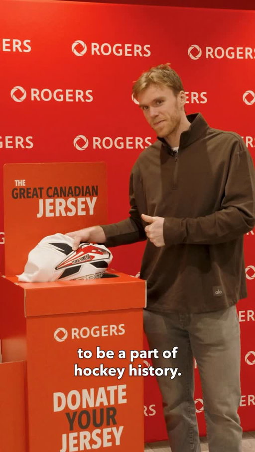 Just like @mcdavid97, share a part of your history to be part of history. 
 
Learn more at rogers.com/TheGreatCanadianJersey
 
#ThisIsOurGame #TheGreatCanadianJersey