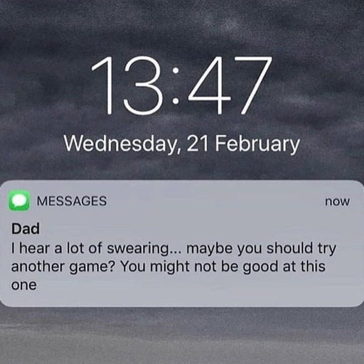 Thanks dad