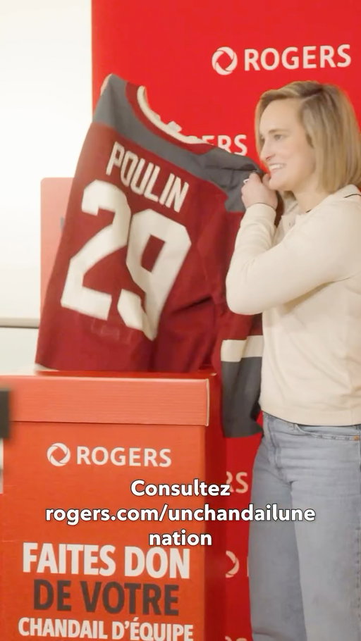Un sport, un chandail, une nation. Faites comme moi, faites don d’un chandail de hockey en participant au projet Un chandail, une nation et marquez l’histoire de notre sport. Les chandails donnés serviront à la réalisation de chandails de hockey uniques cousus à la façon d’une courte pointe afin de représenter l’attachement profond de notre pays envers notre sport national.

Visitez rogers.com/un-chandail-une-nation pour en savoir plus.

#CestNotreSport #UnChandailUneNation
••
One game, one country, one jersey. Join me to be part of hockey history by donating a jersey to The Great Canadian Jersey initiative. Patches from donated jerseys from across Canada will be stitched together to create one-of-a-kind hockey jerseys to celebrate our country’s deep history with the game.

Learn more at rogers.com/TheGreatCanadianJersey.

#ThisIsOurGame #TheGreatCanadianJersey