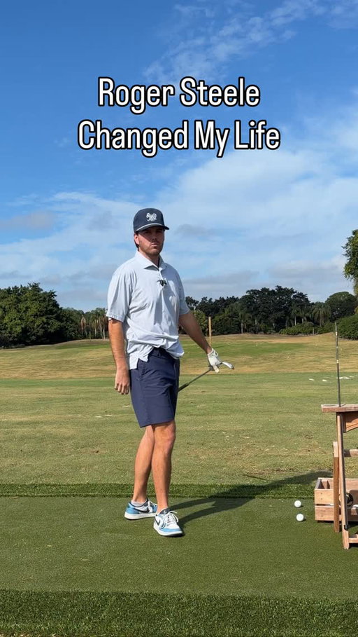 @roger_steele might’ve unlocked a new swing thought that changes my game
